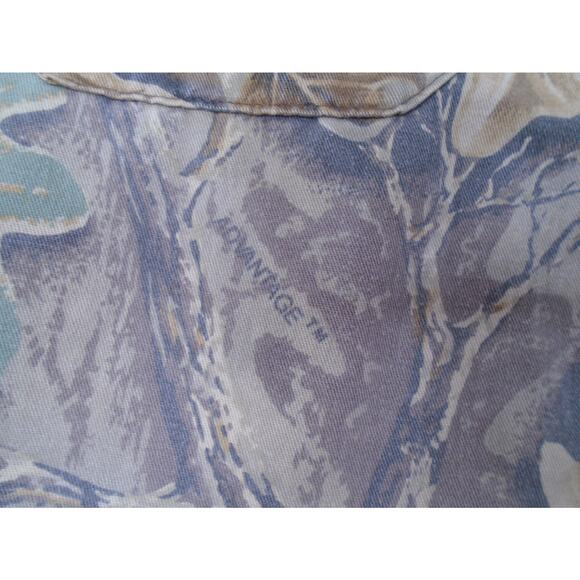 Vintage Liberty Realtree Camouflage Mens Size XXL Camo Button Up Hunting Shirt - Picture 5 of 13